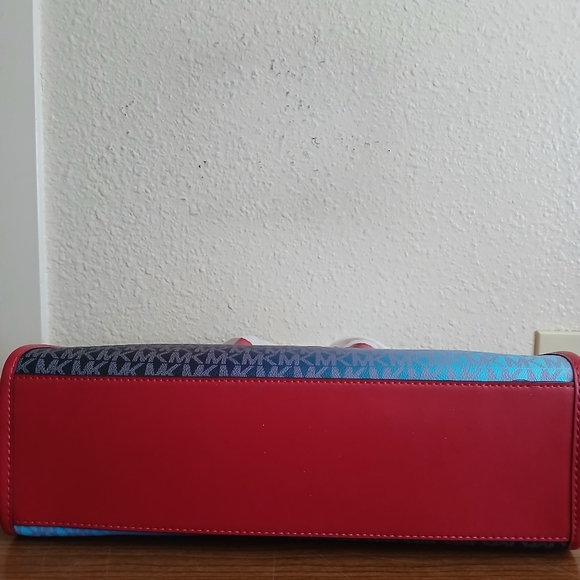 Nwt Michael kors Mirella Medium Ombré Signature Logo Tote Bag - Picture 5 of 8